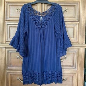 Anthropology -Monoreno tunic 💯% gauze cotton